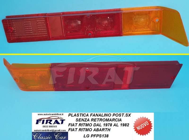 PLASTICA FANALINO FIAT RITMO 1S POST.SX S.R. (8700)